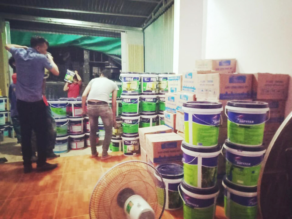 Hàng hóa phục vụ khai trương nhà phân phối Bình Phước - Bình Dương - ĐắkNông