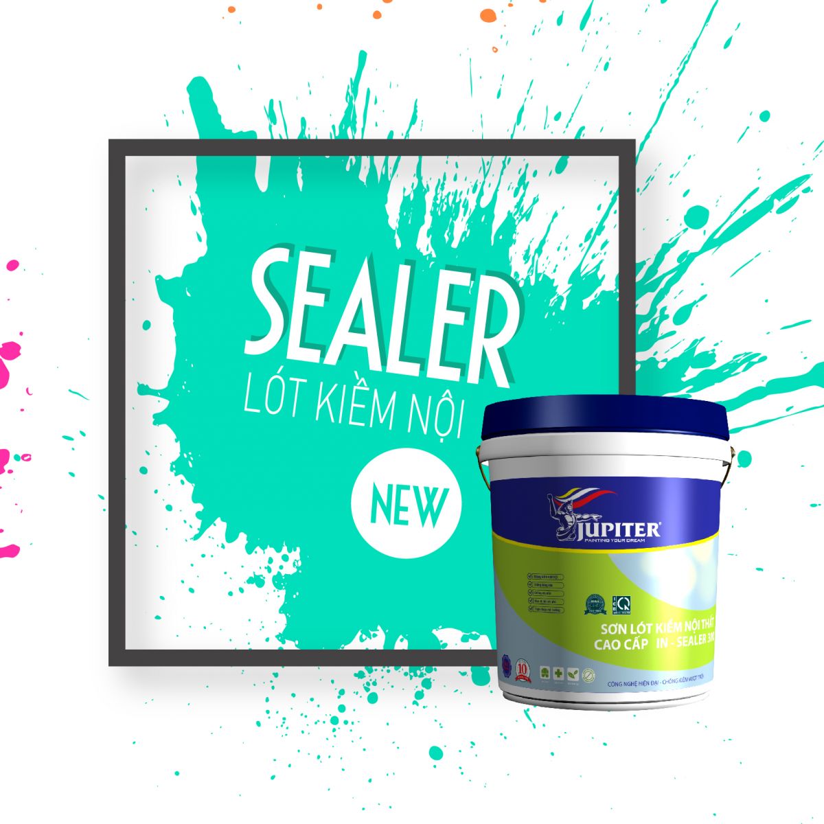 Sơn Jupiter có tốt không | Địa chỉ mua sơn Jupiter chất lượng nhất 